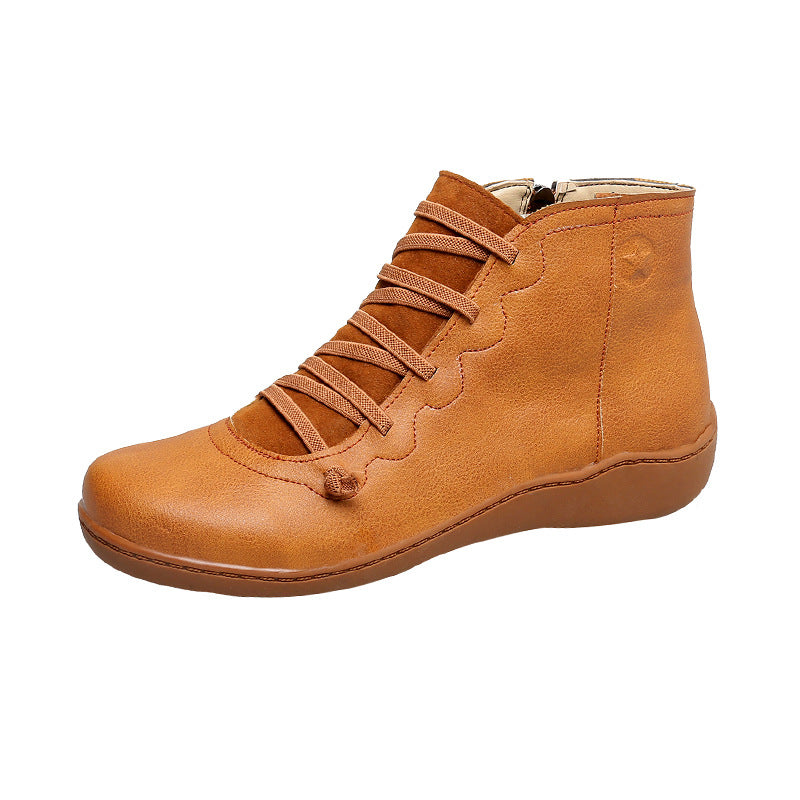High Top Wild Short Boots Women's Casual